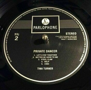 Vinyl Record Tina Turner - Private Dancer (LP) - 3