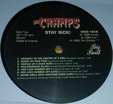 Disque vinyle The Cramps - Stay Sick! (LP) - 3