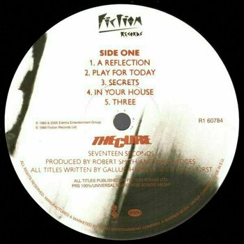 Vinyl Record The Cure - Seventeen Seconds (LP) - 3