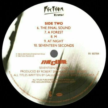 Vinyl Record The Cure - Seventeen Seconds (LP) - 4