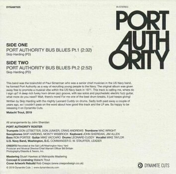 Disque vinyle Port Authority - Bus Blues Pt 1 & 2 (7" Vinyl) - 2