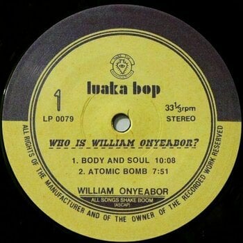 LP William Onyeabor - Who Is William Onyeabor? (3 LP) - 2