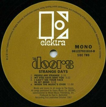 Disque vinyle The Doors - Strange Days (LP) - 4