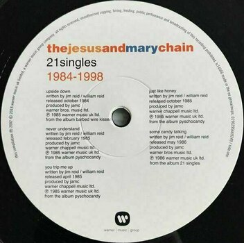 Vinylplade The Jesus And Mary Chain - 21 Singles 1984-1998 (2 LP) - 3