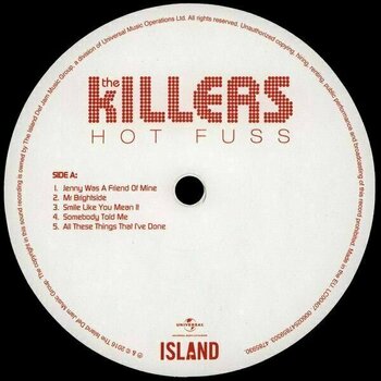 Vinylskiva The Killers - Hot Fuss (LP) - 3