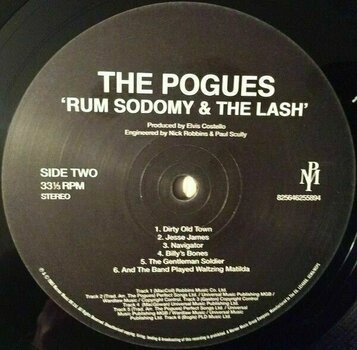 LP plošča The Pogues Rum Sodomy & The Lash (LP) - 4