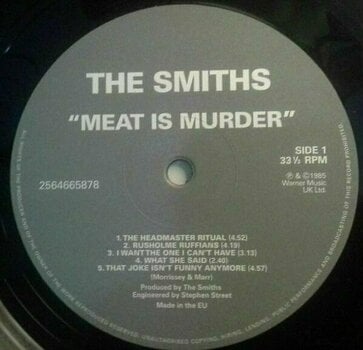 Vinyl Record The Smiths - Meat Is Murder (LP) - 4
