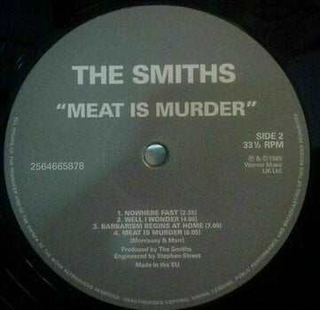Vinyl Record The Smiths - Meat Is Murder (LP) - 5