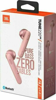 True Wireless In-ear JBL Tune 220TWS Różowy - 2