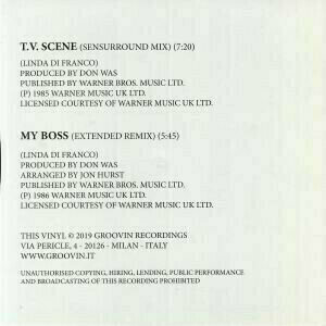 Vinyl Record Linda Di Franco - T.V. Scene / My Boss (LP) - 2
