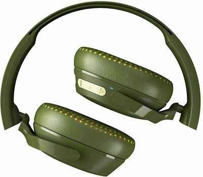 Trådløse on-ear hovedtelefoner Skullcandy Riff Moss Olive Yellow - 4