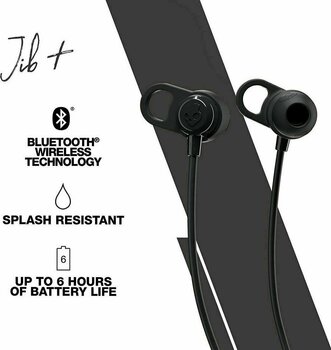 Bezdrôtové sluchadlá do uší Skullcandy JIB Plus Wireless Earbuds Čierna - 3