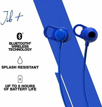 Bezdrátové sluchátka do uší Skullcandy JIB Plus Wireless Earbuds Modrá - 3