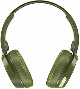 Bezdrátová sluchátka na uši Skullcandy Riff Wireless Moss Olive Yellow - 2