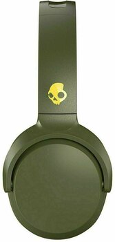 Bezdrôtové slúchadlá na uši Skullcandy Riff Wireless Moss Olive Yellow - 3