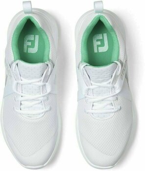 Женски голф обувки Footjoy Flex White/Green 37 - 3