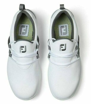 Женски голф обувки Footjoy Leisure Slip On White/Grey 39 - 3