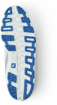 Men's golf shoes Footjoy Superlites White/Grey/Blue 45 - 4