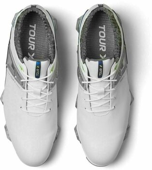 Férfi golfcipők Footjoy Tour X White/Navy 42 - 3