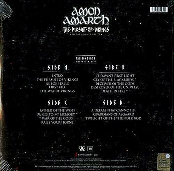 Vinyl Record Amon Amarth - Pursuit of Vikings (Live At Summer Breeze) (2 LP) - 2