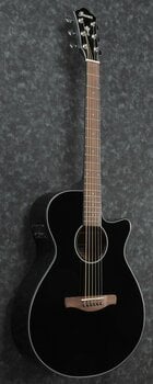 Elektroakustická gitara Jumbo Ibanez AEG50-BK Čierna - 2