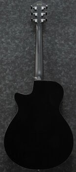 Guitare Jumbo acoustique-électrique Ibanez AEG50-BK Noir - 3