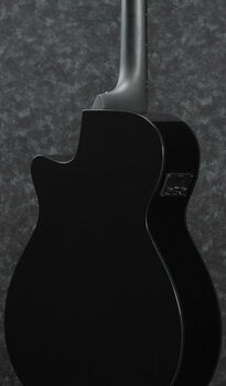 Guitare Jumbo acoustique-électrique Ibanez AEG50-BK Noir - 4