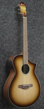 electro-acoustic guitar Ibanez AEWC11-NNB Natural Browned Burst - 2
