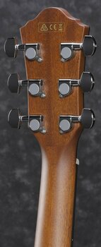 electro-acoustic guitar Ibanez AEWC11-NNB Natural Browned Burst - 5