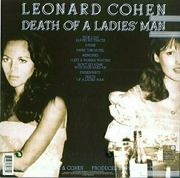 Vinyl Record Leonard Cohen Death of a Ladies' Man (LP) - 2