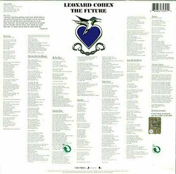 Vinyl Record Leonard Cohen Future (LP) - 2