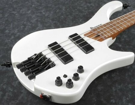 Headless Bass Guitar Ibanez EHB1000-PWM Pearl White Matte - 3
