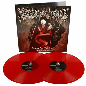 LP Cradle Of Filth - Cruelty and the Beast (Remastered) (Red Coloured) (2 LP) - 2