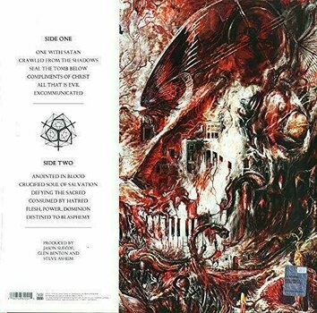 Vinyl Record Deicide Overtures Of Blasphemy (Vinyl LP) - 2