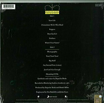 Disco de vinilo Depeche Mode Speak and Spell (LP) - 2
