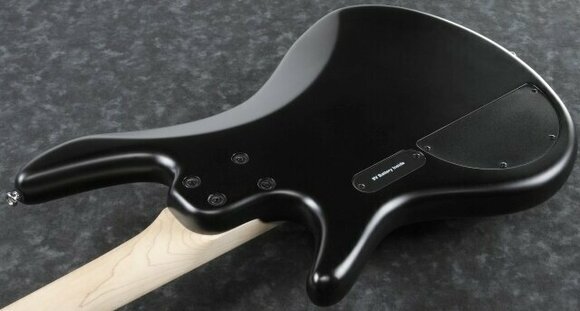 4-string Bassguitar Ibanez SRMD200-BKF Black Flat - 5