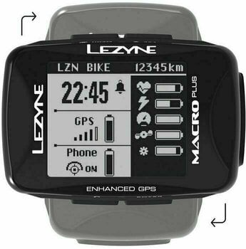 Cyklistická elektronika Lezyne Macro Plus GPS - 2