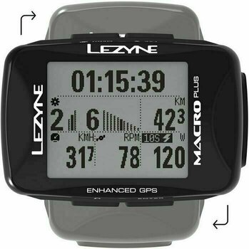 Aparelhos eletrónicos para ciclismo Lezyne Macro Plus GPS - 4