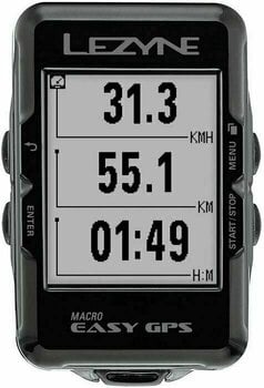 Kerkékpár elektronika Lezyne Macro Easy GPS - 2