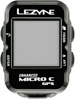 Kerkékpár elektronika Lezyne Micro Color GPS Black - 2