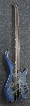 Headless Bass Guitar Ibanez EHB1505MS-PLF Pacific Blue Burst Flat - 2