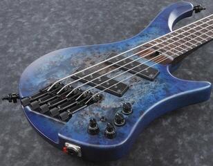Headless basgitara Ibanez EHB1505MS-PLF Pacific Blue Burst Flat Headless basgitara - 2