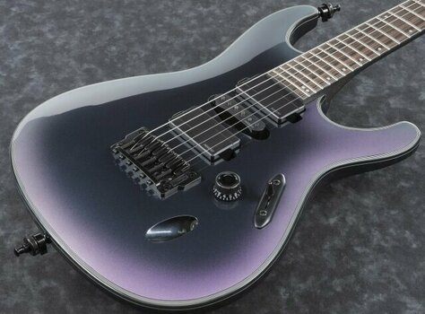 Electric guitar Ibanez S671ALB-BAB Black Aurora Burst Gloss - 3
