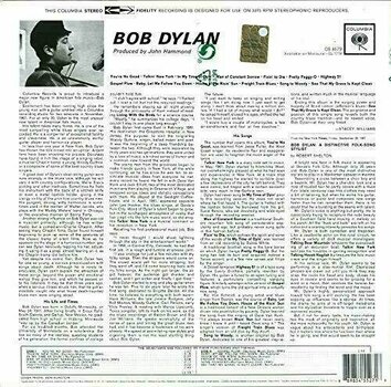Vinylskiva Bob Dylan Bob Dylan (LP) - 2