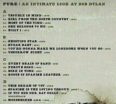 Vinyl Record Bob Dylan Pure Dylan - An Intimate Look At Bob Dylan (2 LP) - 4