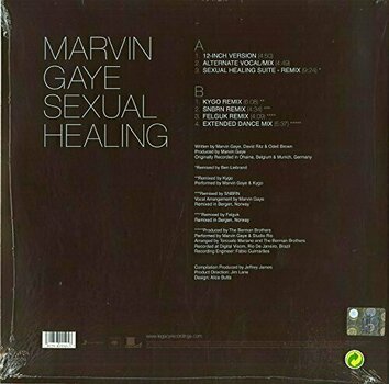 Disco de vinilo Marvin Gaye Sexual Healing: The Remixes (35th) - 2
