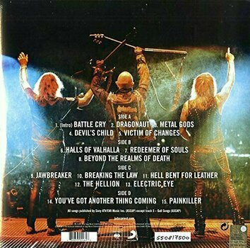 Vinyl Record Judas Priest Battle Cry (2 LP) - 2
