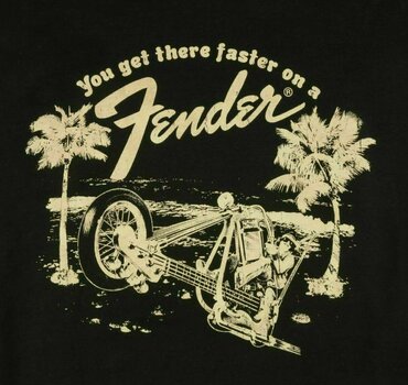 T-shirt Fender Get There Faster Black XL T-shirt - 2