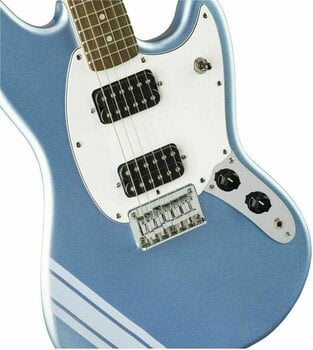 Guitare électrique Fender Squier FSR Bullet Competition Mustang HH IL Lake Placid Blue - 3