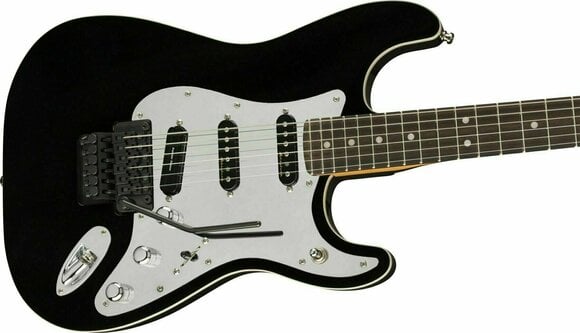 Elektromos gitár Fender Tom Morello Stratocaster RW Fekete - 4